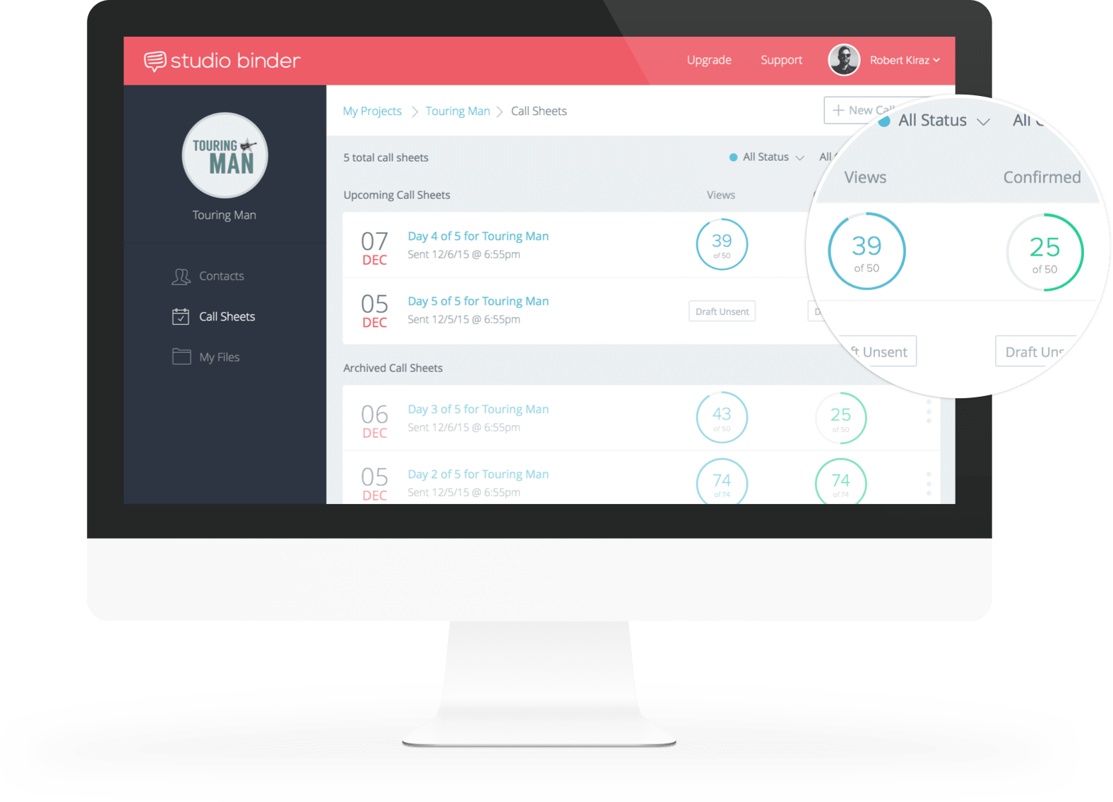 Ultimate Guide to Call Sheets 9 Create a Better Call Sheet with Free Call Sheet Template - Track Views and Confirmations - StudioBinder